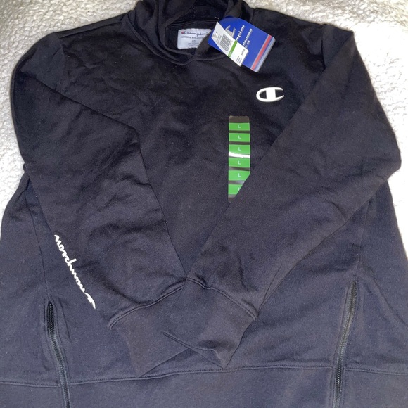 BRAND NEW black champion hoodie. - Picture 4 of 5
